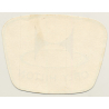 Orly / France: Hilton Hotel (Vintage Self Adhesive Luggage Label / Sticker)
