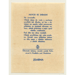 Prague / Czech Republic: Hotel Kriván (Vintage Roll On Luggage Label)