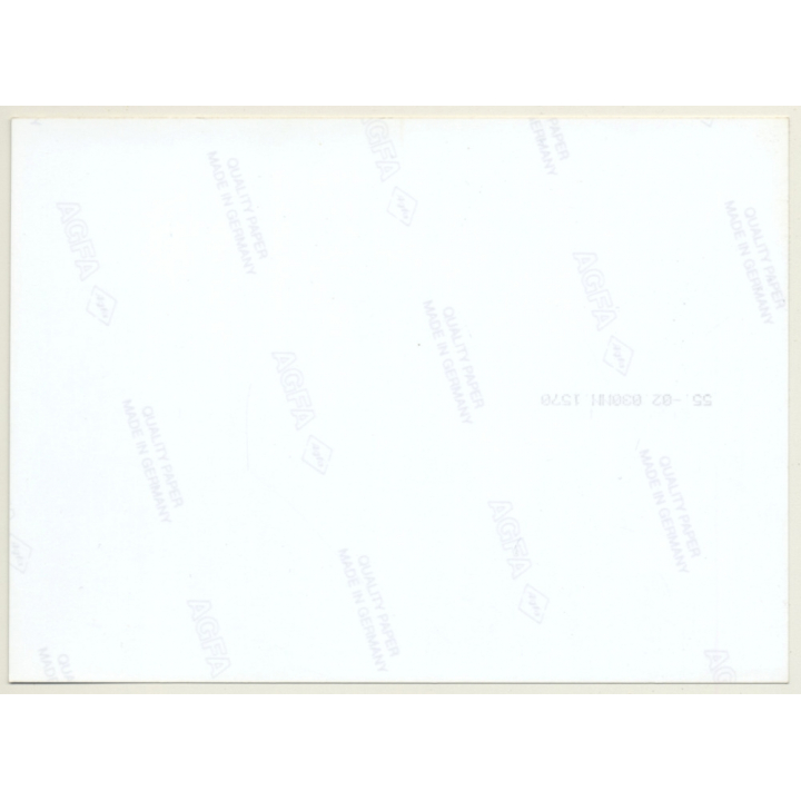 Pretty Slim Blonde Nude*1/ Eyes - Suspenders (Vintage Photo Germany ~1990s)