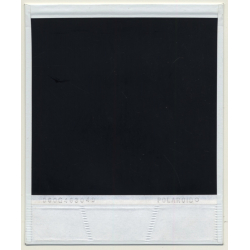Photo Art: Red/Yellow Sun Protection Wall (Vintage Polaroid SX-70 1980s)