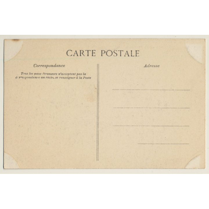 Tunis / Tunisia: Un Fondouk / Camels - Berber (Vintage PC ~1910s/1920s)