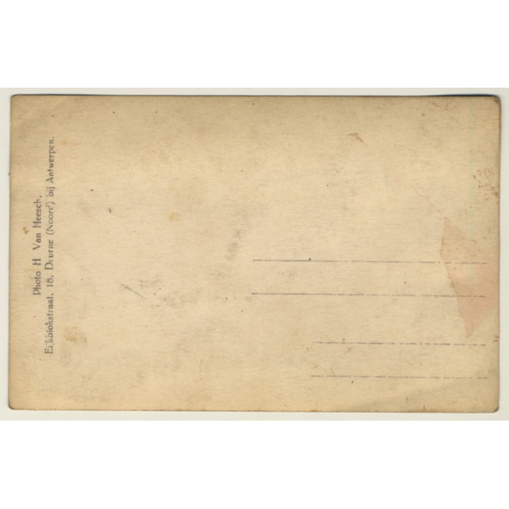 Large Group Of Belgian Soldiers / Uniform - Forest (Vintage RPPC ~1910s/1920s)