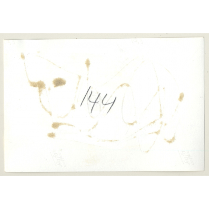 Tied Woman In Black Dress*2 / Rope Bondage - BDSM (2nd Gen. Photo GDR ~ 1960s)