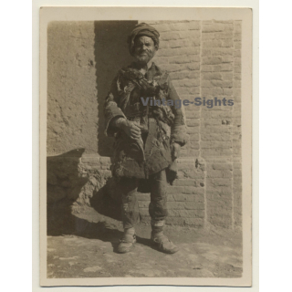 Afghanistan: Mendicant Dervish / Sufi - Holy Man (Vintage RPPC ~1920s/1930s)