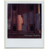 Photo Art: Painted Steel Construction (Vintage Polaroid SX-70 1980s)