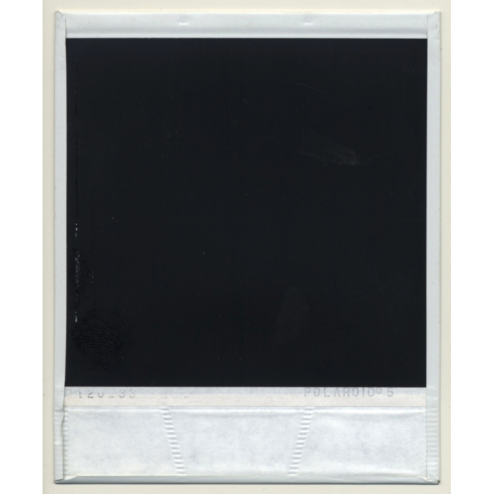 Photo Art: Painted Steel Construction (Vintage Polaroid SX-70 1980s)