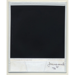 Photo Art: Balearic Impression / Wall - Pole (Vintage Polaroid SX-70 1980s)