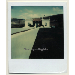 Photo Art: Finca Wall (Vintage Polaroid SX-70 1980s)