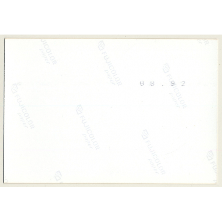 Rear View: Slim Blonde Semi Nude On Knees / Butt (Vintage Photo Germany ~1990s)