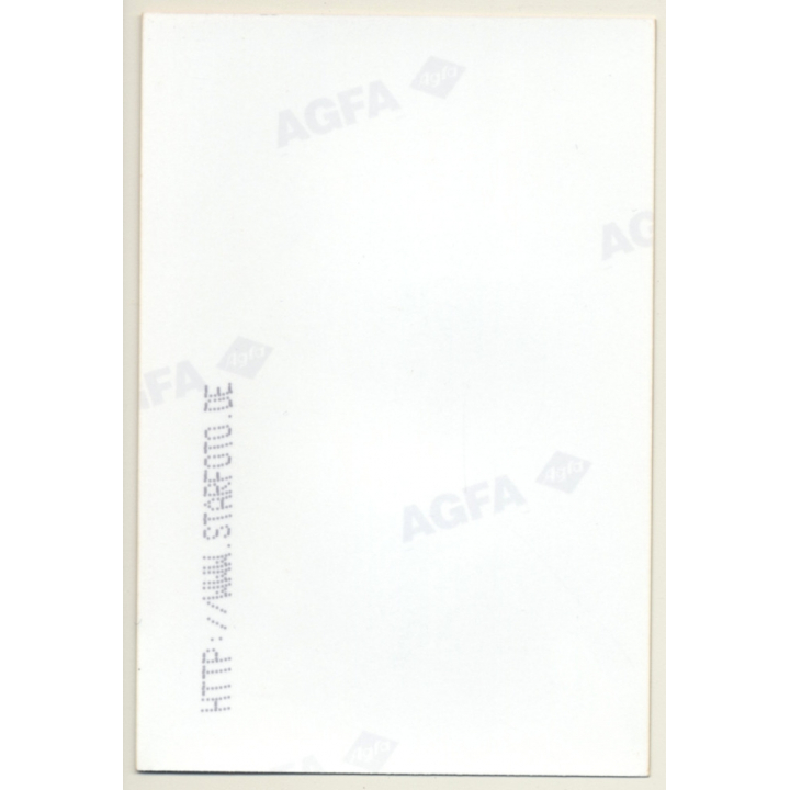 Rear View: Happy Nude Redhead / Hairy Armpits - Boobs (Vintage Photo Germany ~1990s)