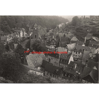 52156 Monschau/Germany: View Over Village 1963
