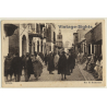 Tunis / Tunisia: Rue El Halfaouine / Street Scene (Vintage PC CAP)