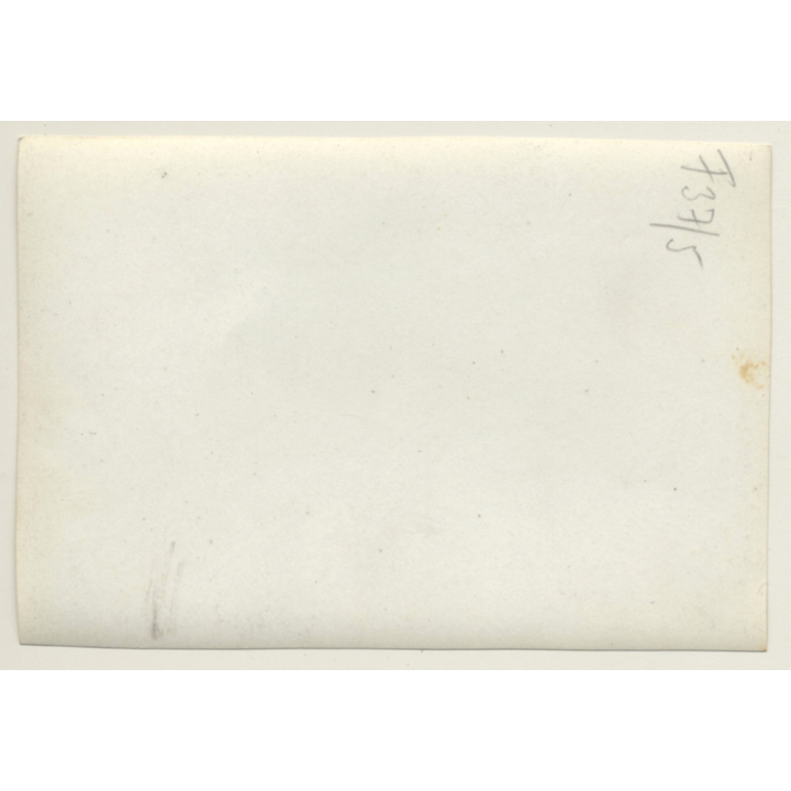 East Africa: Traditional Straw Hut & Indigenous Man (Vintage Photo ~1940s/1950s)