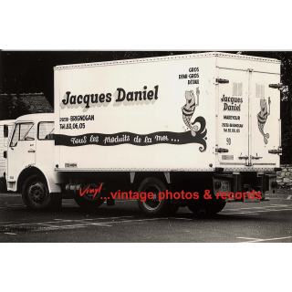 29238 Brignogan: Jacques Daniel / Lorry Of Local Fishmonger (Vintage Photo)