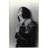 Darkhaired Beauty In Rope Bondage / Nip Slip - BDSM (2nd Gen. Photo GDR ~1960s)