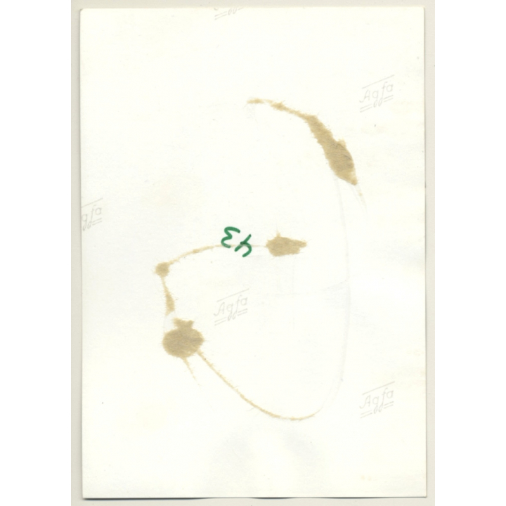 Nude Female Slave In Chains *8 / Hand & Foot Cuffs - BDSM (Vintage Photo GDR ~1960s)