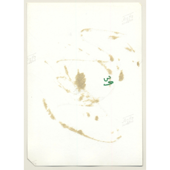 Nude Female Slave In Chains *12 / Rear View - Kneeling - BDSM (Vintage Photo GDR ~1960s)