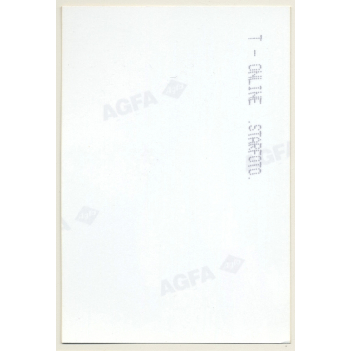 Racy Blonde Semi Nude / Red Leather Boots (Vintage Photo Germany ~1990s)