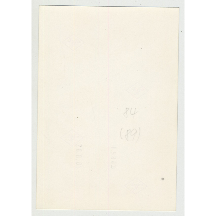 Intense Look Of Racy Redhead / Transparent Bra - Eyes (Vintage Amateur Photo)