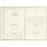 Sofia / Bulgaria: Sheraton Hotel Balkan (Vintage Self Adhesive Luggage Label / Sticker)
