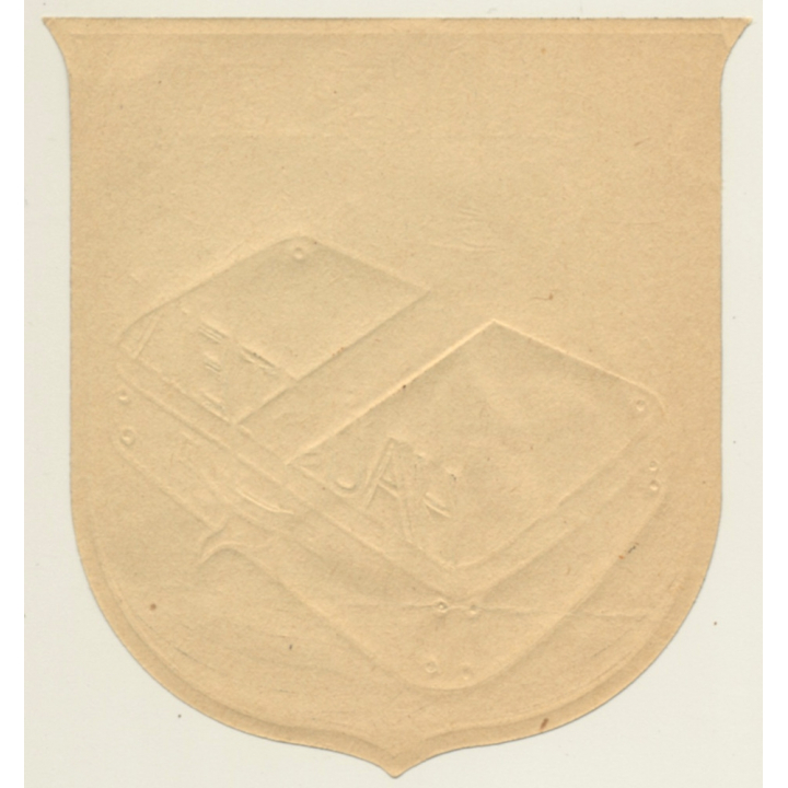 München - Munich / Germany: Hotel Haustein (Vintage Luggage Label)