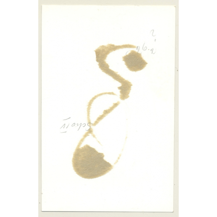 Slim Semi Nude Maid Tied To Rack / Boob Flash - Bondage - BDSM (2nd Gen.Photo ~1960s)