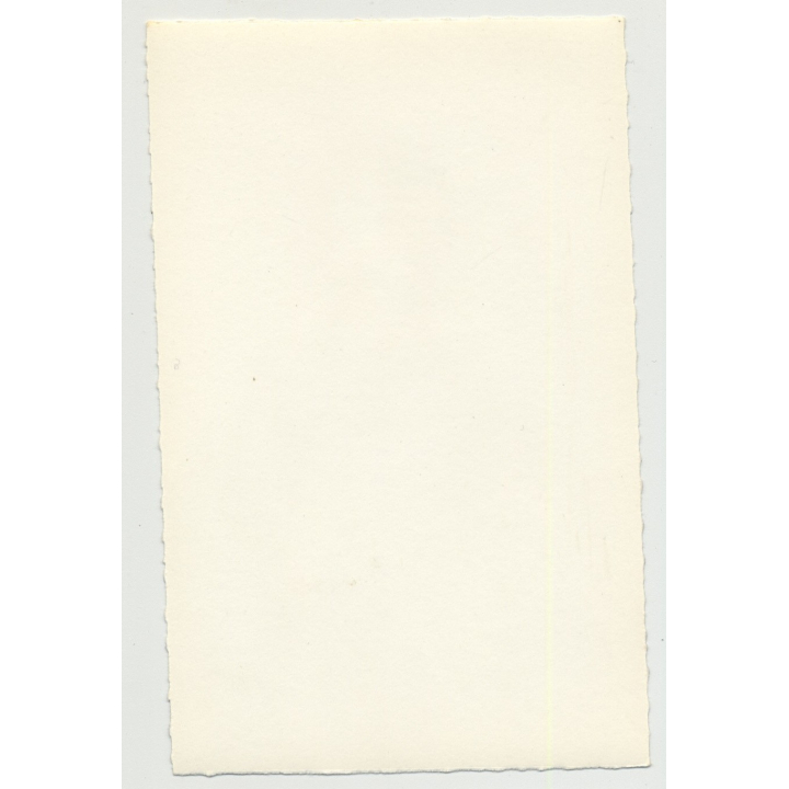 Semi Nude Pinup Leans Against Wooden Fence / High Heels (Vintage Real Photo B/W)