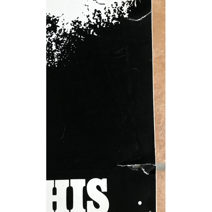 Memphis Slim & The Constellation / Zamamphas - Bonn (Vintage Blues Concert Screen Print 1960s/1970s )