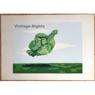 Chantal Decléve: Chou De Jour - Lim.Ed. 59/120 (Vintage Lithography 1975)