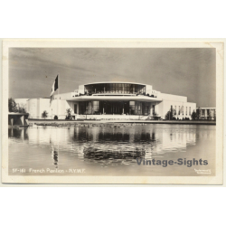 N.Y. / USA: French Pavillion - World Exhibition 1939 (Vintage RPPC)