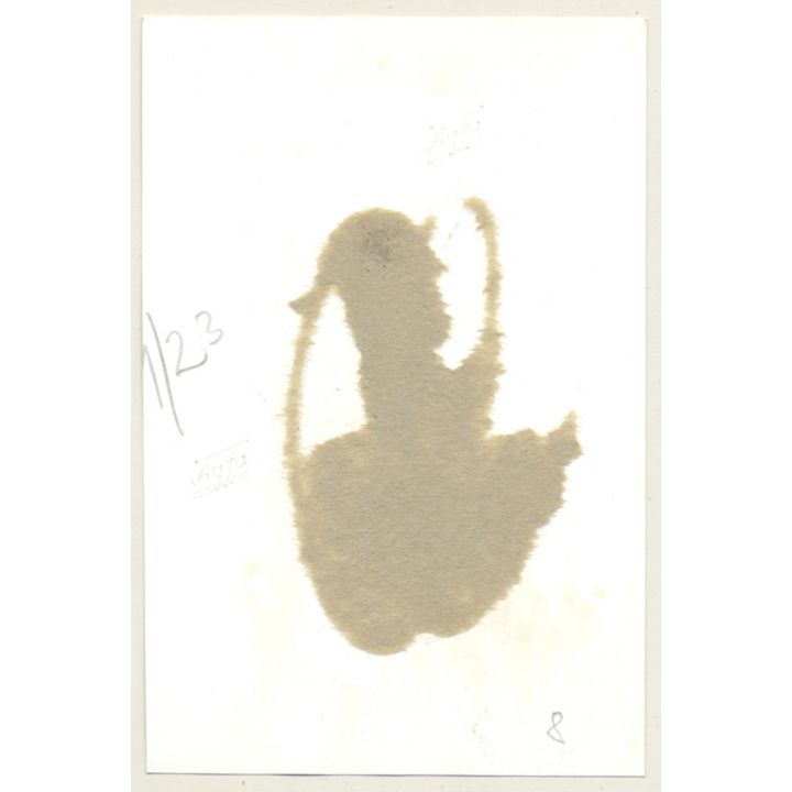 Pretty Topless Maid / Arm Restraint - Bondage - BDSM (2nd Gen.Photo ~1960s)