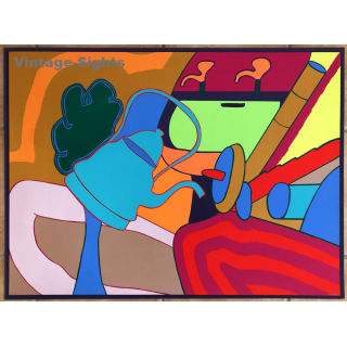 Mahette ? Makette ?: Pop Art I - Lim.Ed. 27/85 (Vintage Screen Print ~1970s)