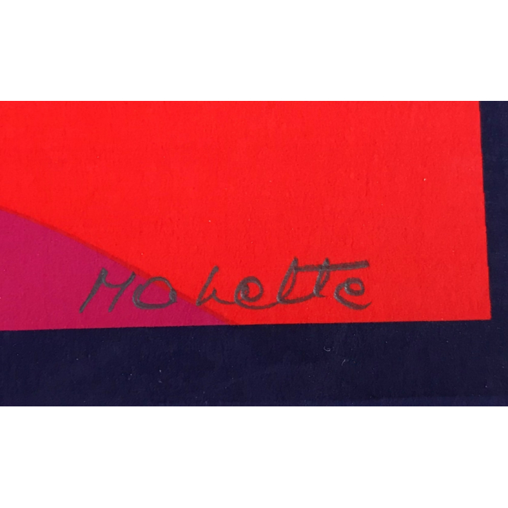 Mahette ? Makette ?: Pop Art I - Lim.Ed. 27/85 (Vintage Screen Print ~1970s)