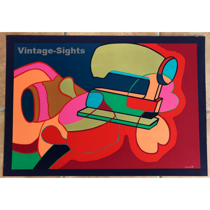 Mahette ? Makette ?: Pop Art II - Lim.Ed. 57/80 (Vintage Screen Print ~1970s)