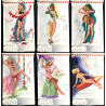 Elliott Freeman: Artist's Sketch Pad / Pin Up (Vintage Calendar 1950)