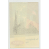 To Belgium By Sabena Belgian World Airlines (Vintage Airline Luggage Label)