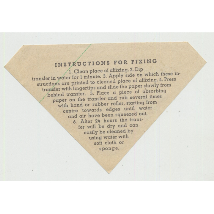 KLM - Golden Circle Service (Vintage Airline Roll On Label)