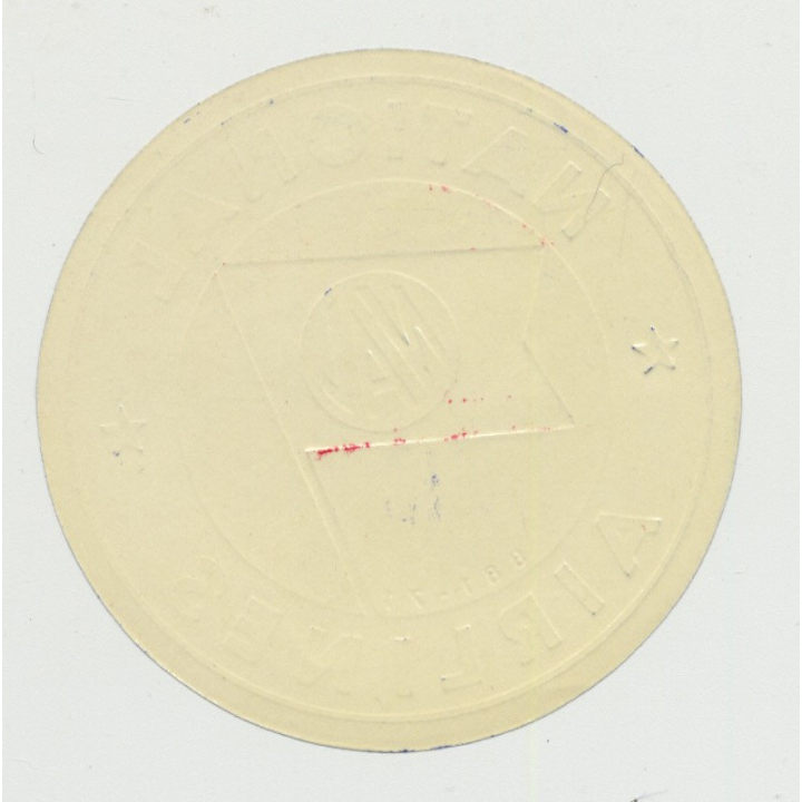 NAL National Airlines 881-71 (Vintage Airline Luggage Label)