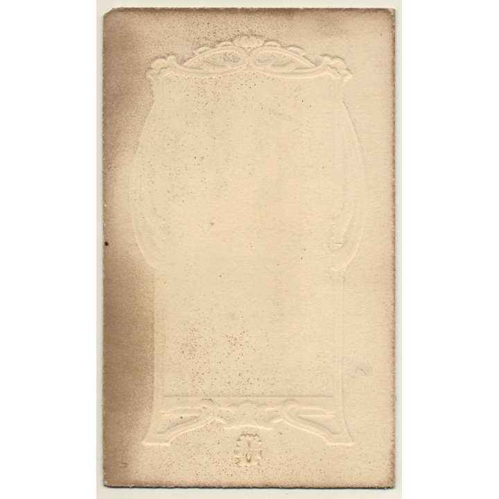 H.Messur / Bruxelles: Portrait Elegant Young Girl In White Dress (Vintage Photo ~1910s/1920s)