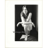 Jerri Bram (1942): Natural Brunette Woman In Negligee (Vintage Photo ~1970s)