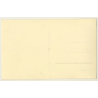 Nude Woman Bends Over On Dingi / Butt (Vintage RPPC Germany ~1950s/1960s)