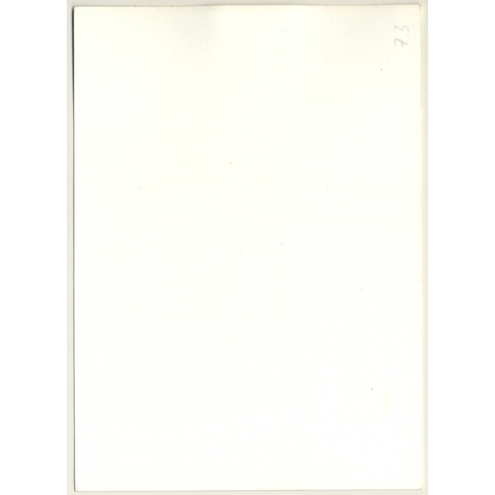 Natural Brunette Nude Kneeling On Dry Soil / Boobs (Vintage Photo GDR ~1970s)