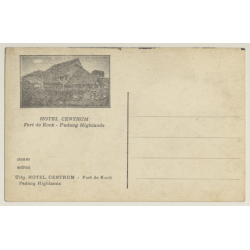 Sumatra / Indonesia: House Of A Big Family Padang Highlands (Vintage RPPC)