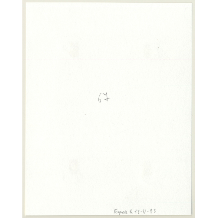 R.Folco: Female In Negligee Flashing Boobs / Nylons (Vintage Photo France 1980s)