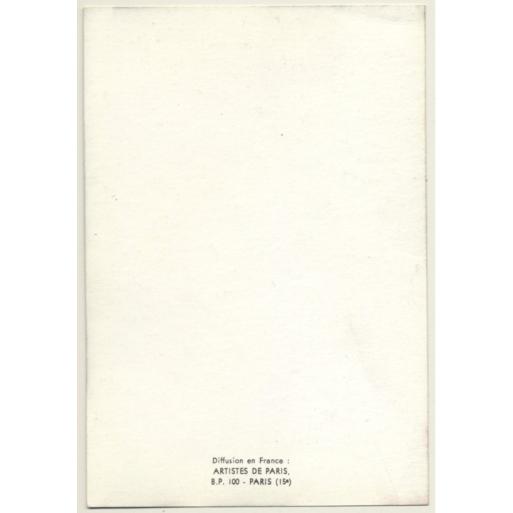 2 Semi Nudes In Lesbian Encounter*6 / Panties - Risqué (Vintage PC ~1970s)