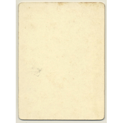 French Nude *3 / Risqué (Vintage Photo Transparency Film On CDV  ~1900s)