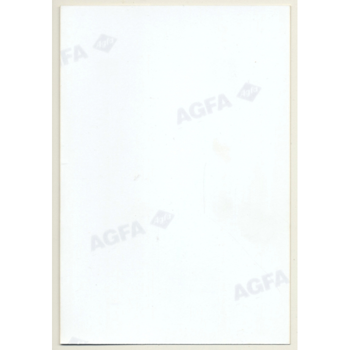 Tall Blonde Nude Poses In Door Frame*2 / Nylons (Vintage Photo Germany ~1990s)