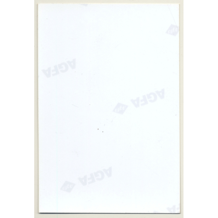 Rear View: Slim Blonde Semi Nude / Butt - Legs (Vintage Photo Germany ~1990s)