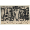 Chinese Execution In Death-Cages / Prisoners (Vintage PC 1909)