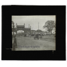 Beijing / China: Une Rue - Street Scene - Rickshaw (Vintage Glass Dia Positive 1910s)